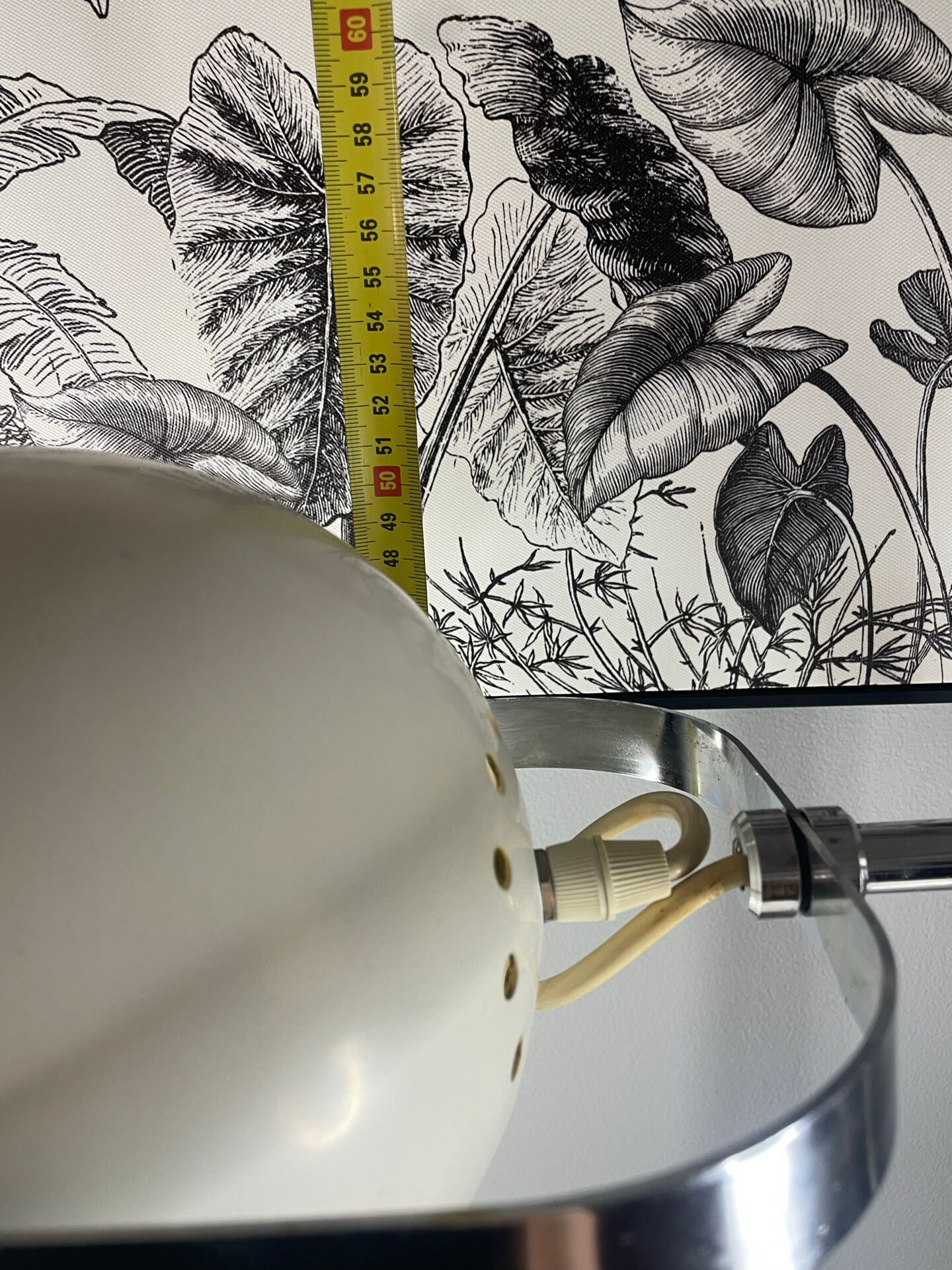 Vintage table lamp Space Age 60s