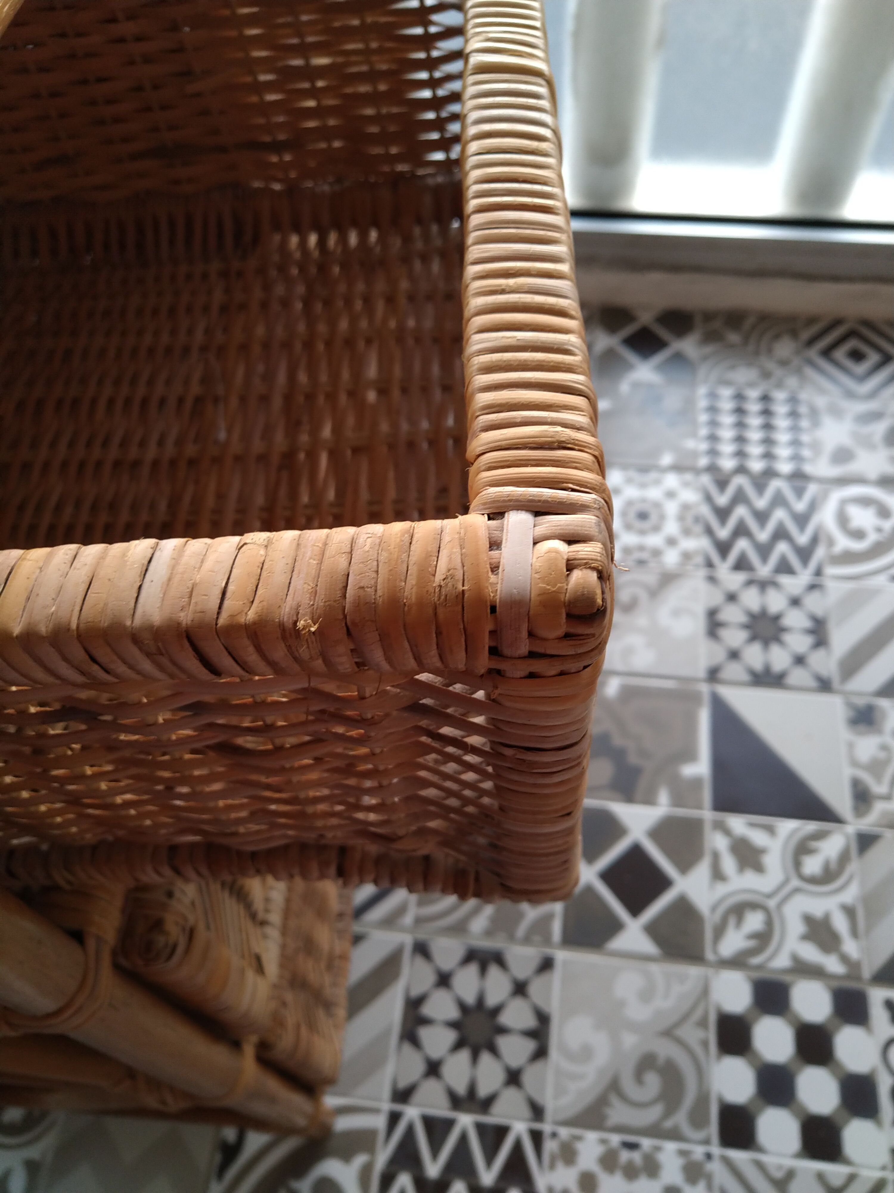 Chest of drawers rattan bamboo