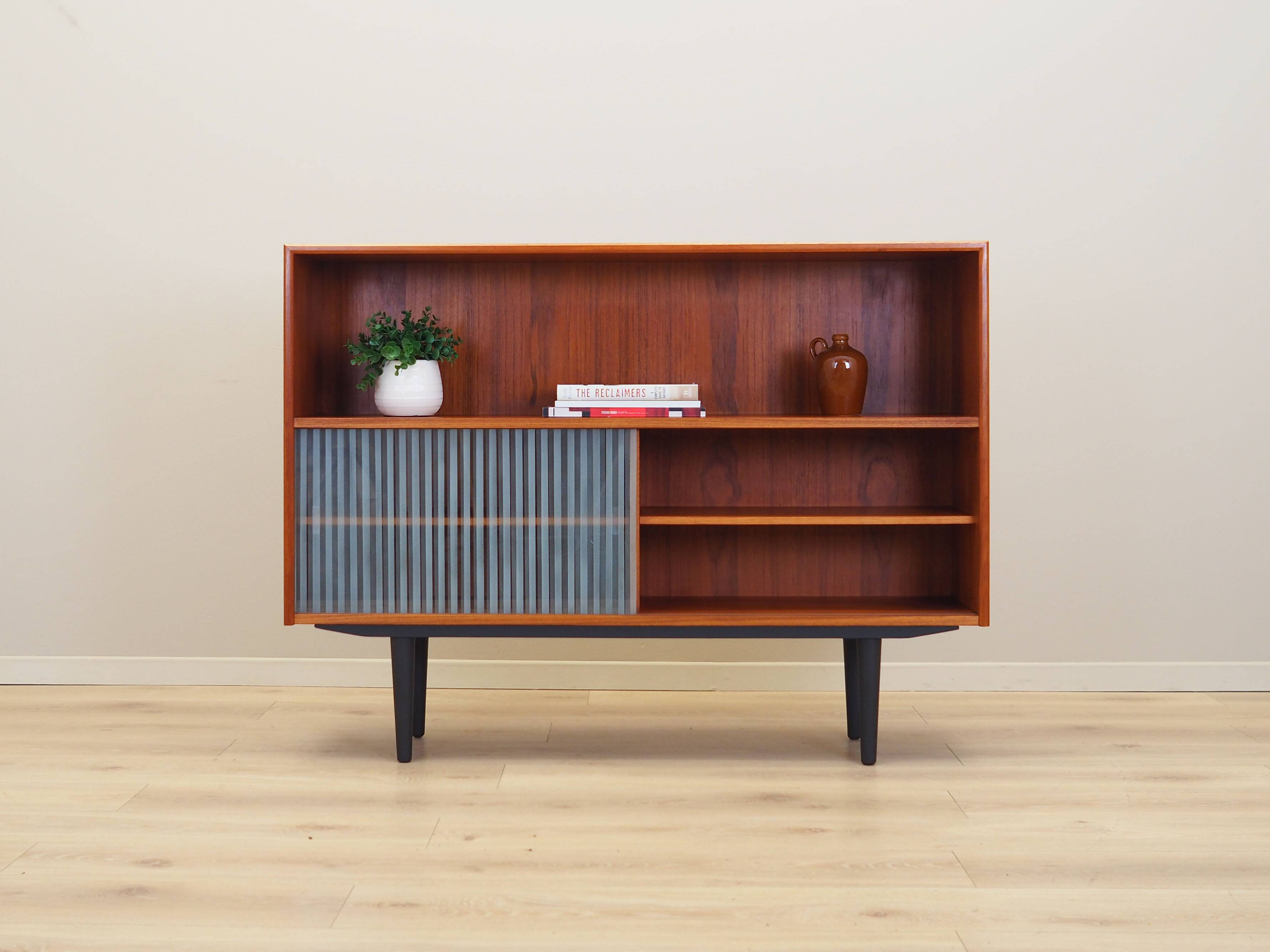 Teak bookcase, Danish design, 1970s, production: Denmark