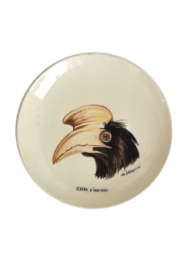 Indochina hornbill plate