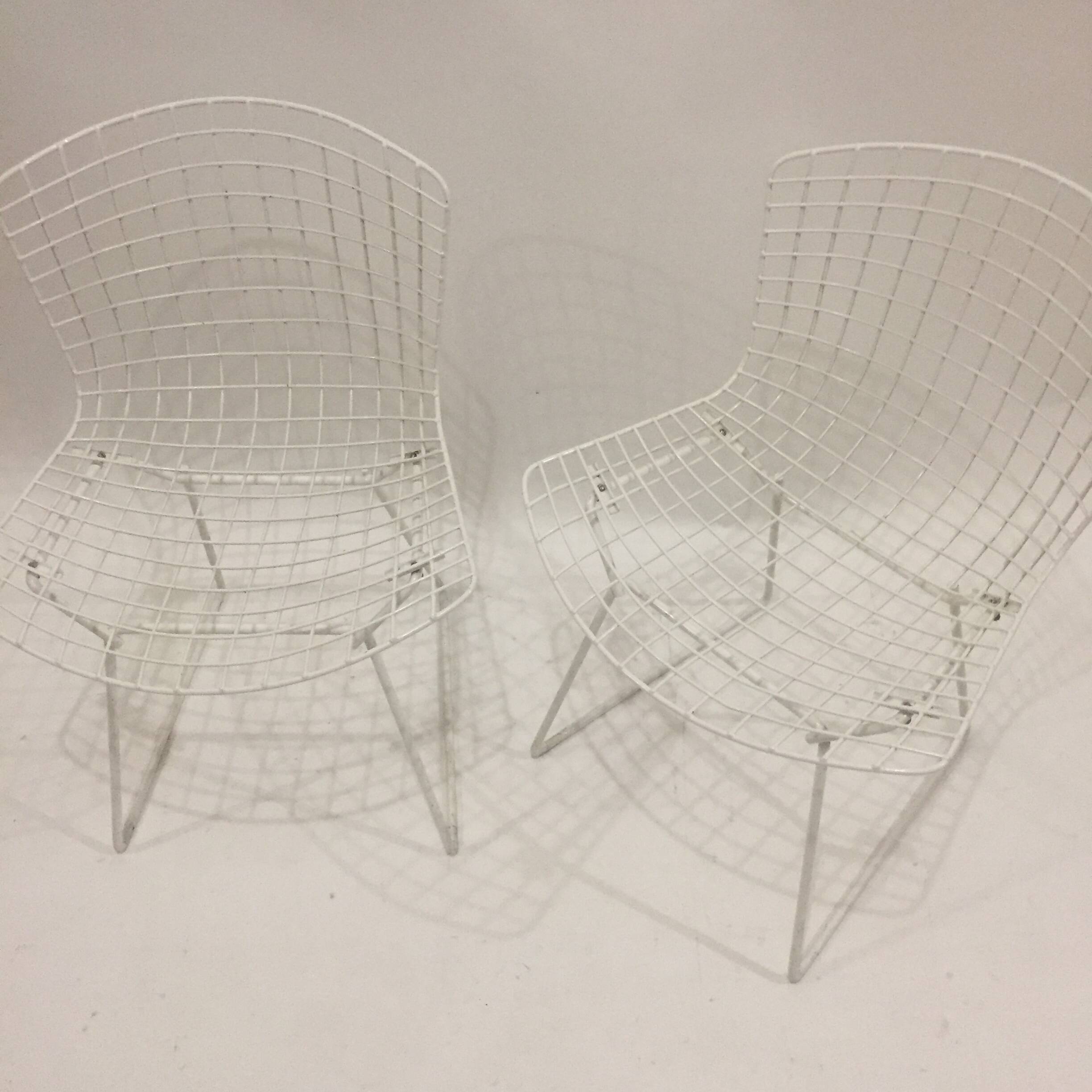 Pair of Harry Bertoia chairs