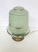 Table lamp glass granite green border gold
