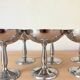 6 coupes à glace en inox
