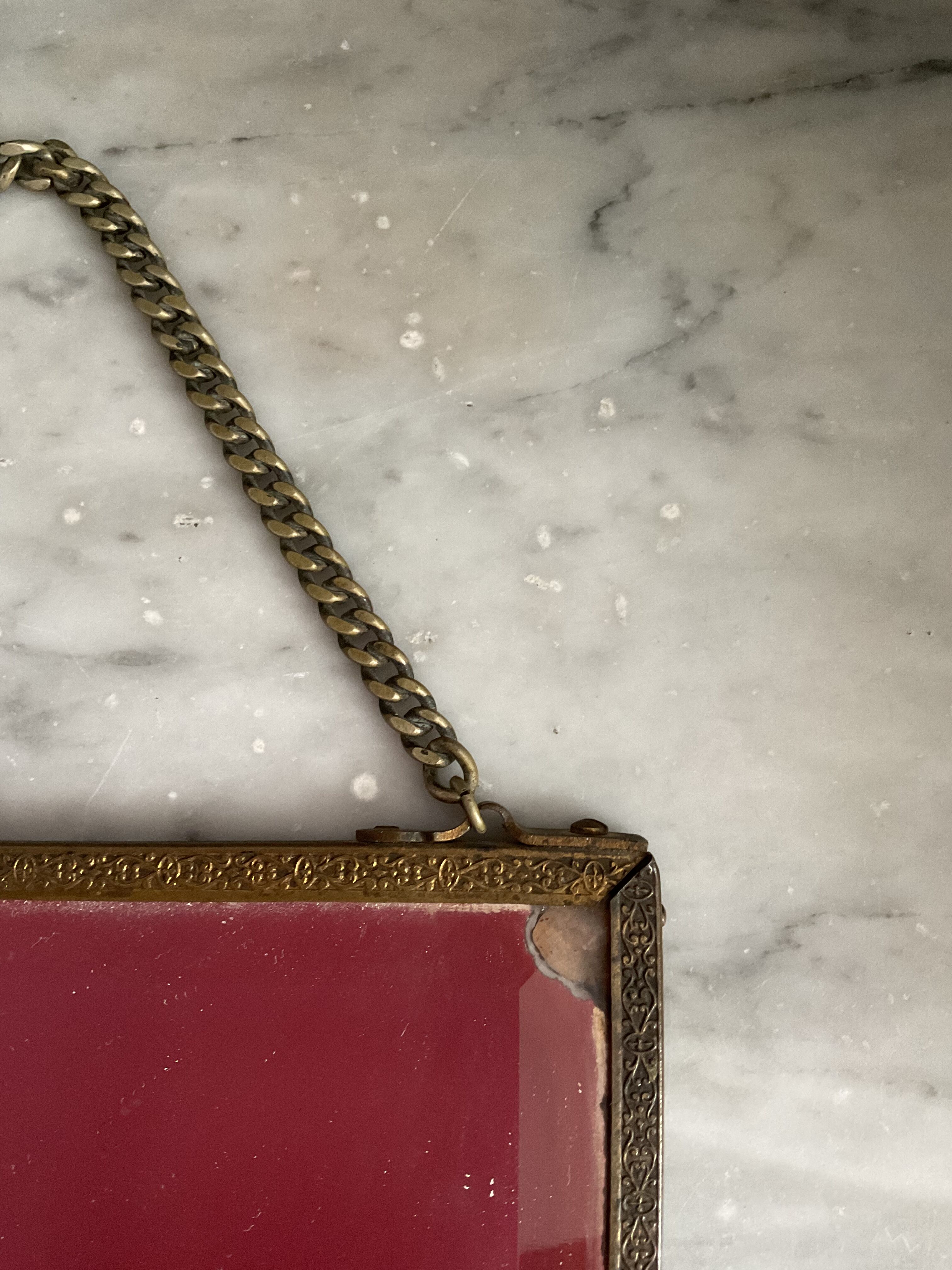 Beveled mirror 15x21cm