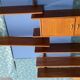 Scandinavian teak wall bookcase 1.8m x 1.1m