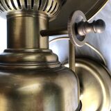 Brass wall lamps