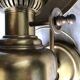 Brass wall lamps