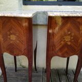 Pair of Louis XV bedside numbered