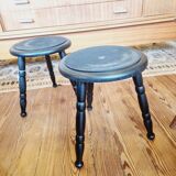 Pair of black stools