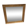 Old 19th century mirror in wood and gilded stucco