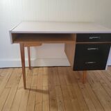 Desk with compass legs circa 1970