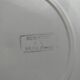 Set of 6 flat plates salins model rosemonde floral decoration