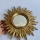Vintage  Sunburst Mirror