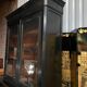 Louis Philippe two-body sideboard in blackened wood 19th