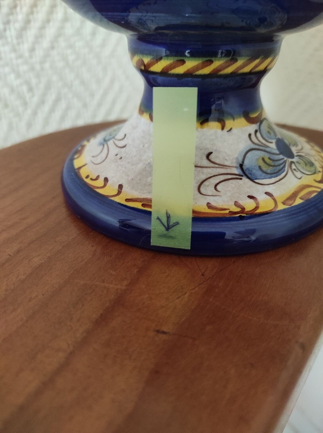 Handmade ceramic vase