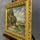 Painting XXeme - Oil on canvas depicting a cow herd signed Cédan 1944