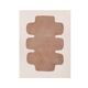 Painting on terracotta paper signed Eawy