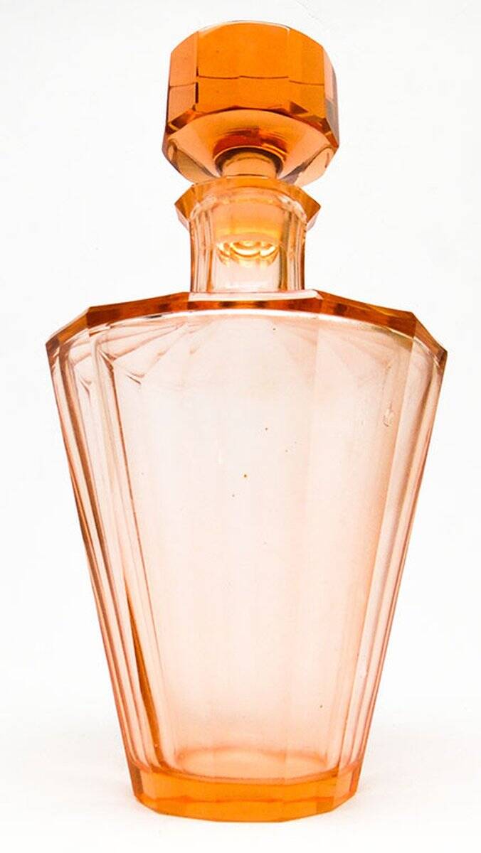 Art Deco carafe from Moser, Czechoslovakia, 1930s