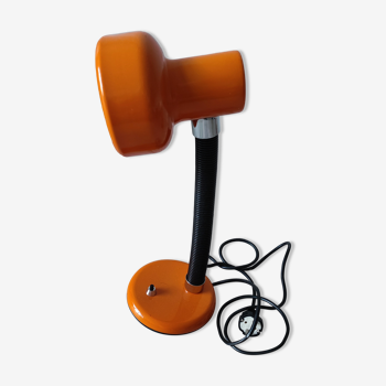 Lampe de bureau vintage orange