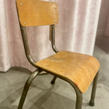Vintage school chair for children