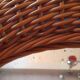 rattan mirror 60s 47cm