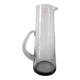 Holmegaard Per Lutken smoked gray glass carafe