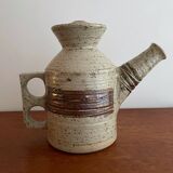 Studio Pottery tea pot by Tue Poulsen for Tue Keramik, Denmark, 1960s