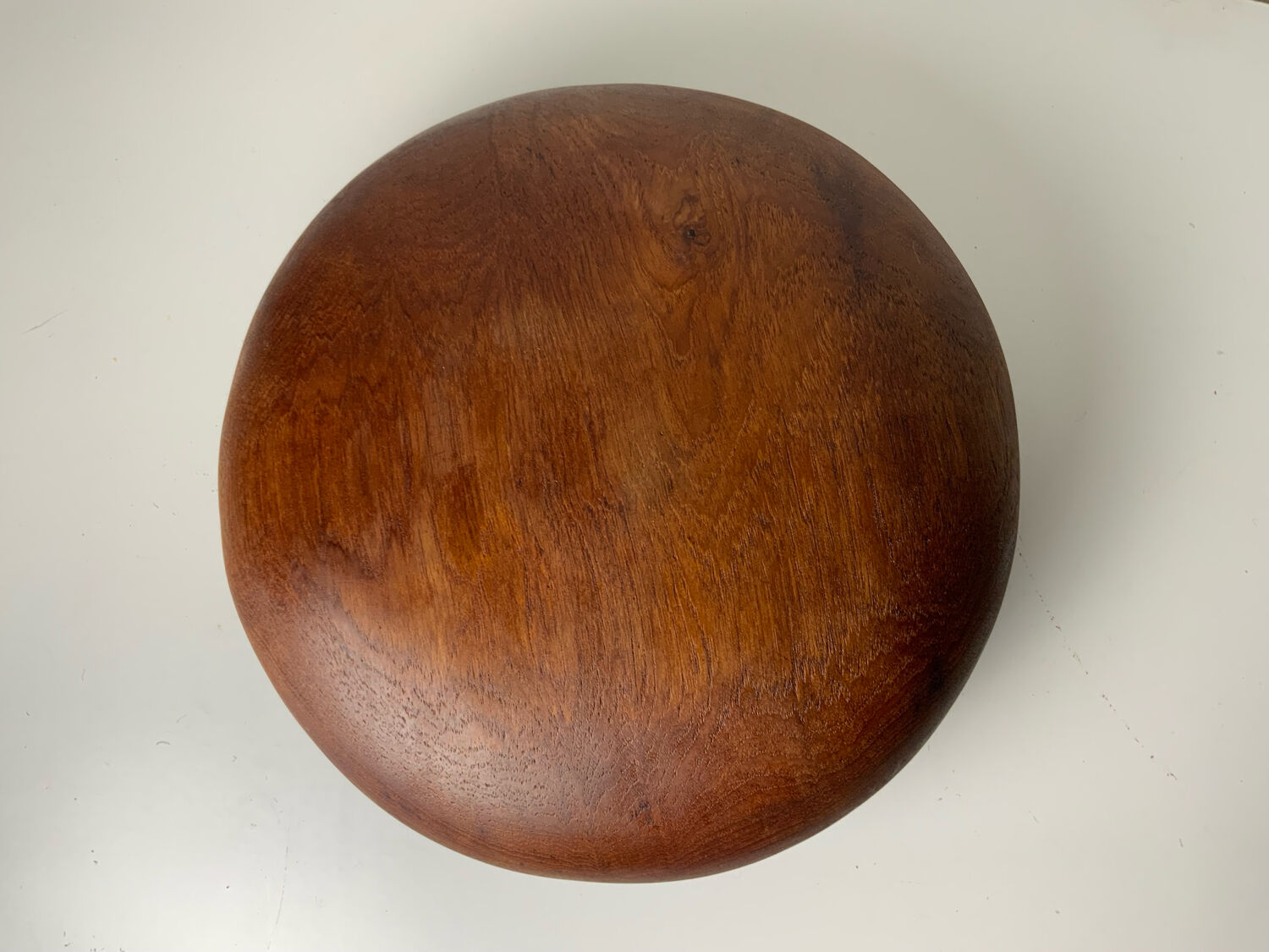 Teak salad bowl