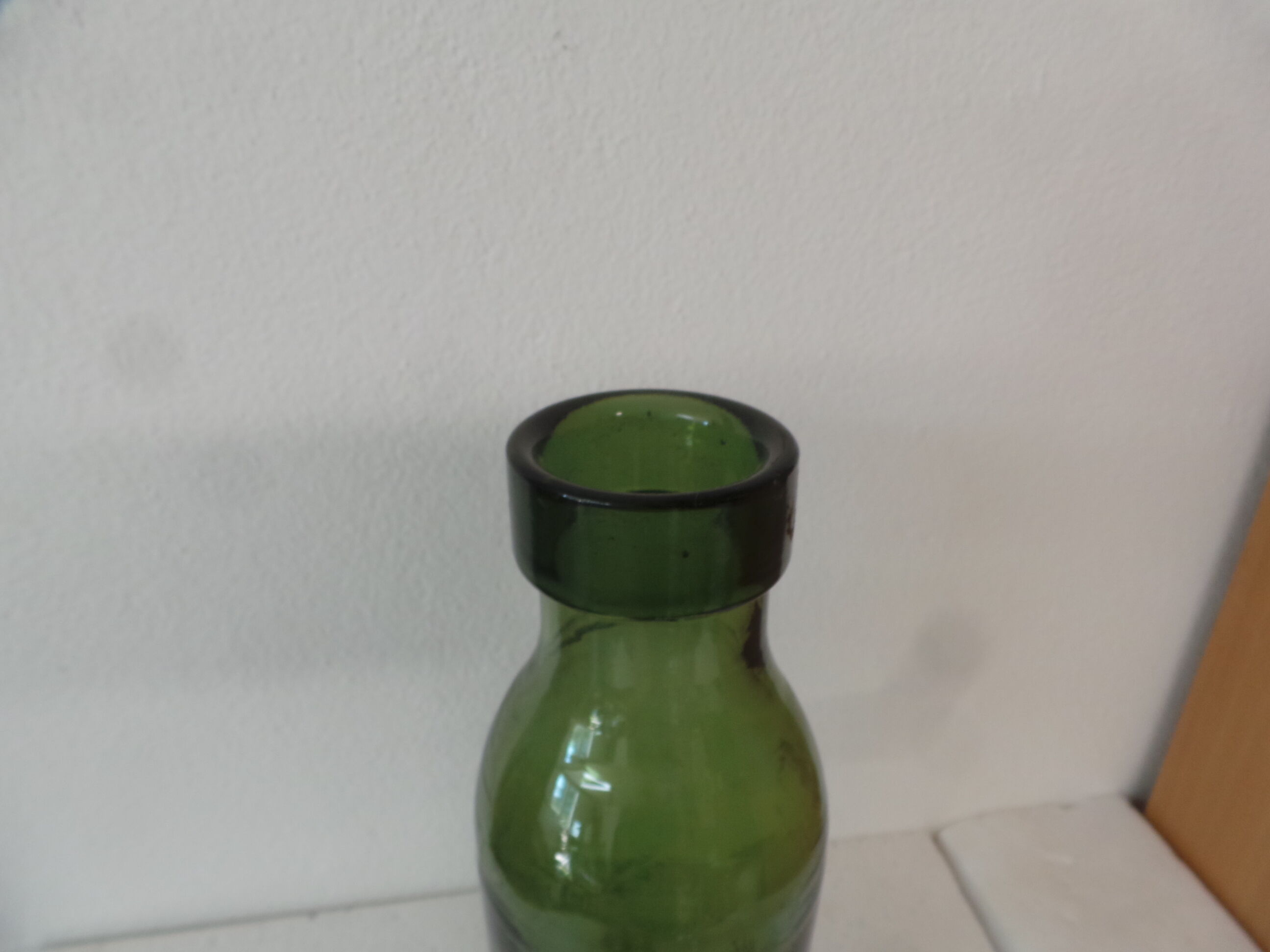 Old green bottle Bulach