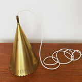 Swedish Mid-Century Modern brass pendant lamp