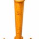 Antique curved wood parrot coat rack in Viennese style