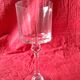 6 crystal stemmed glasses