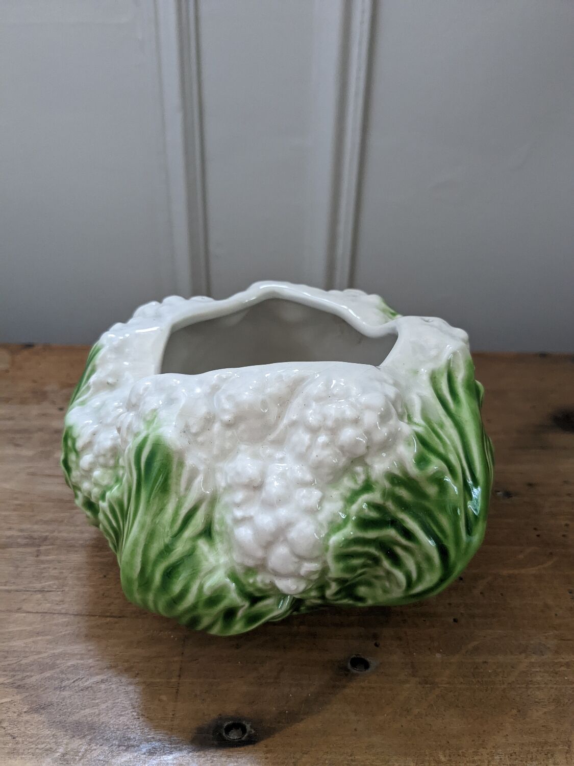 Pot cauliflower in slip