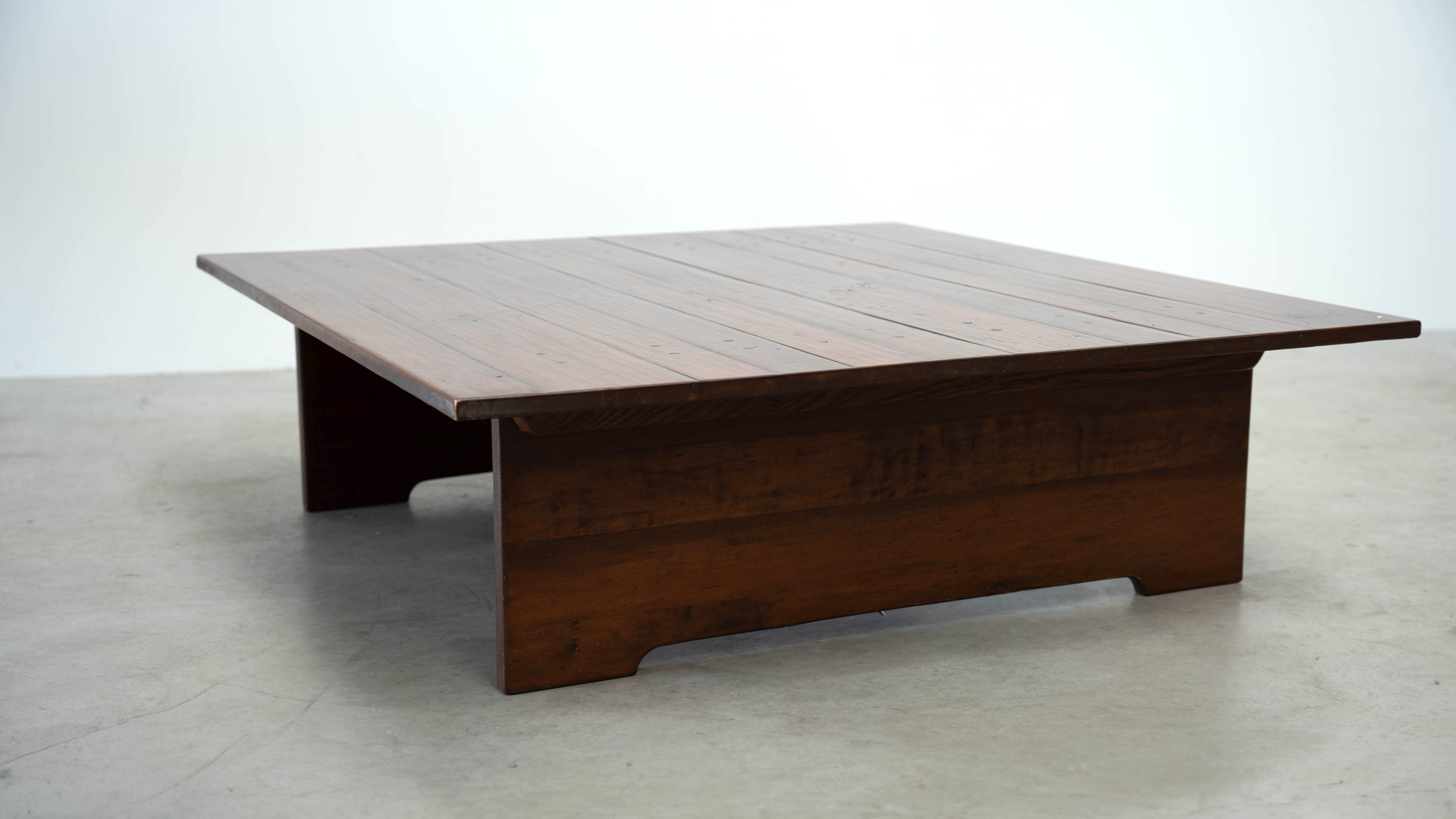 Farmer brutalist coffee table