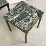 Set of nesting tables in marble