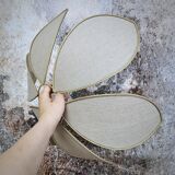 Set of 2 flower suspensions with petals