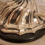 Silver table lamp