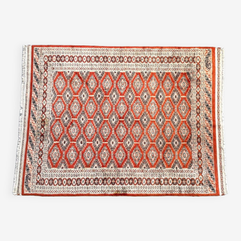 Oriental rug pakistan orange vintage 172cm x 126cm