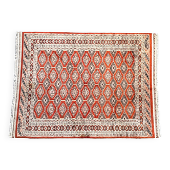 Oriental rug pakistan orange vintage 172cm x 126cm