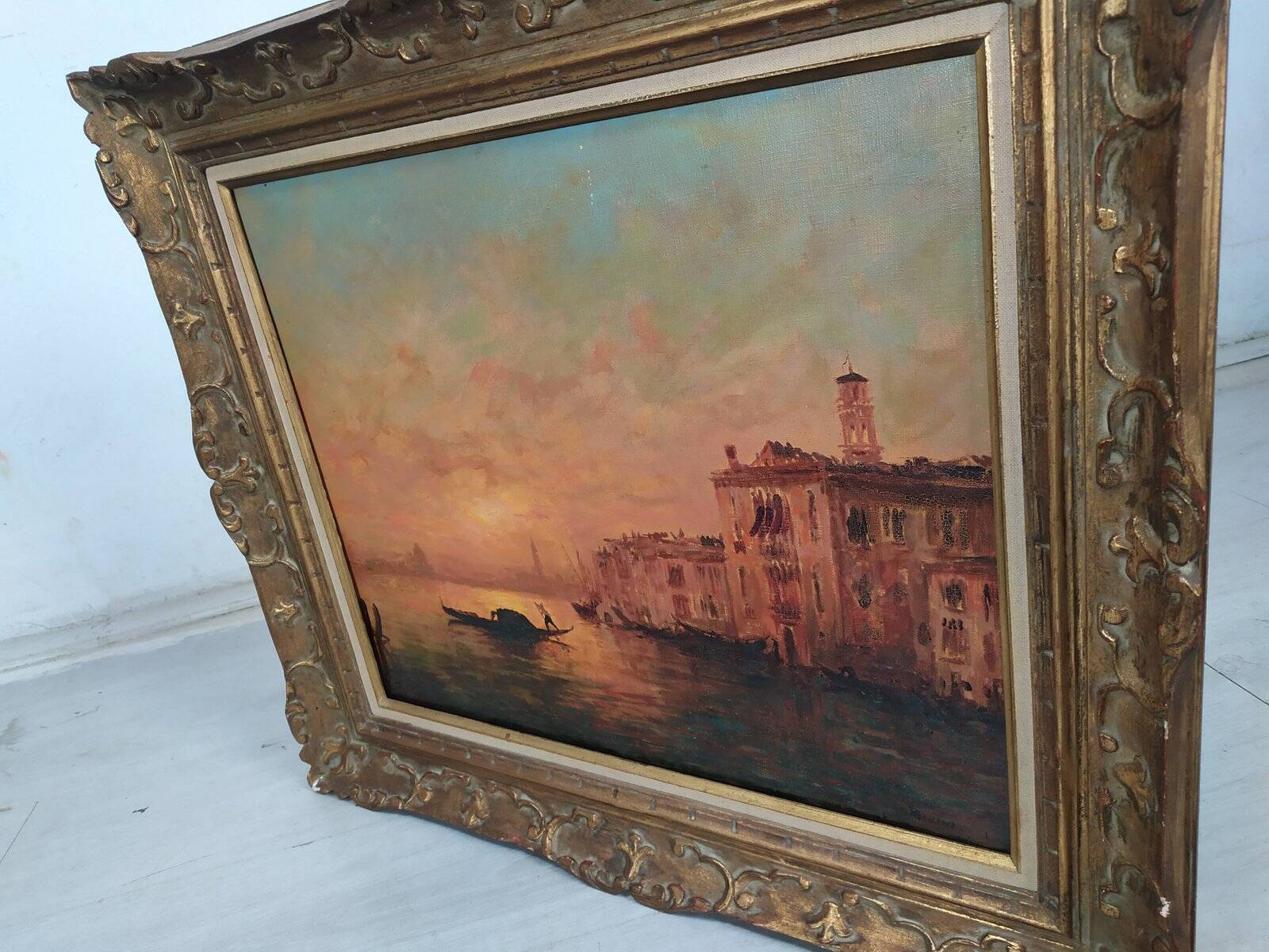Bellini, Venice, oil painting
