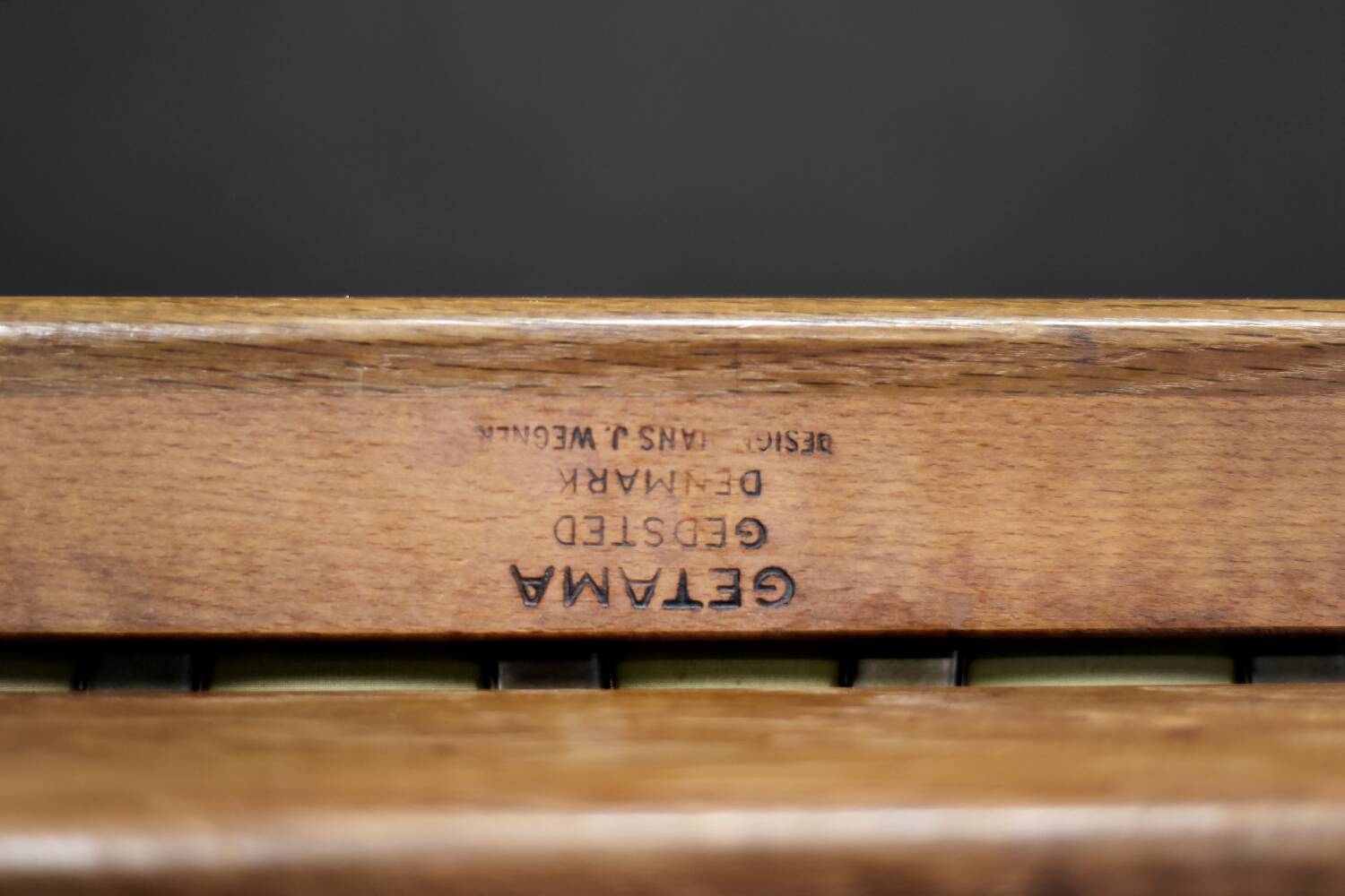 Rare Vintage Mid-Century Danish Modern Armchair Model GE 181 A from Getama