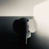 Scandinavian wooden elephant