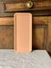 Large antique salmon pink log cake dish