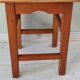 Rustic stool in solid pine