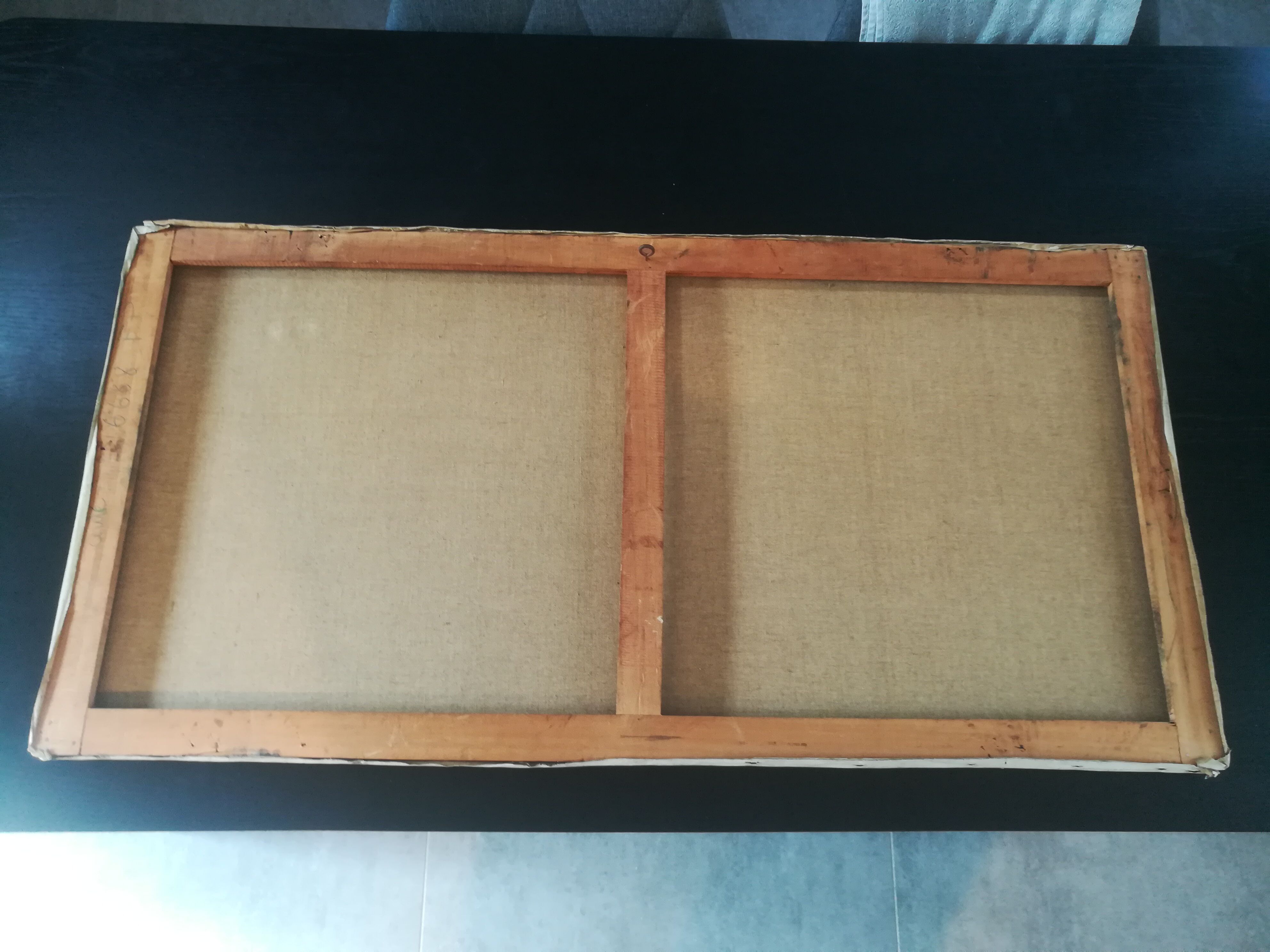 Huile sur toile marine signé Le Tallec