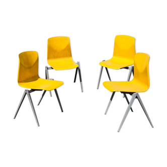 Vintage Chairs Compass Legs S22 Holland