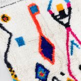 Azilal Moroccan Berber rug with colorful patterns 1.47x0.97m