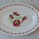 Oval dish Digoin Sarreguemines model "Madelon" years 30-40