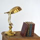 Vintage scallop lamp