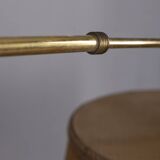 Applique murale vintage en laiton réglable des années 1950, design italien